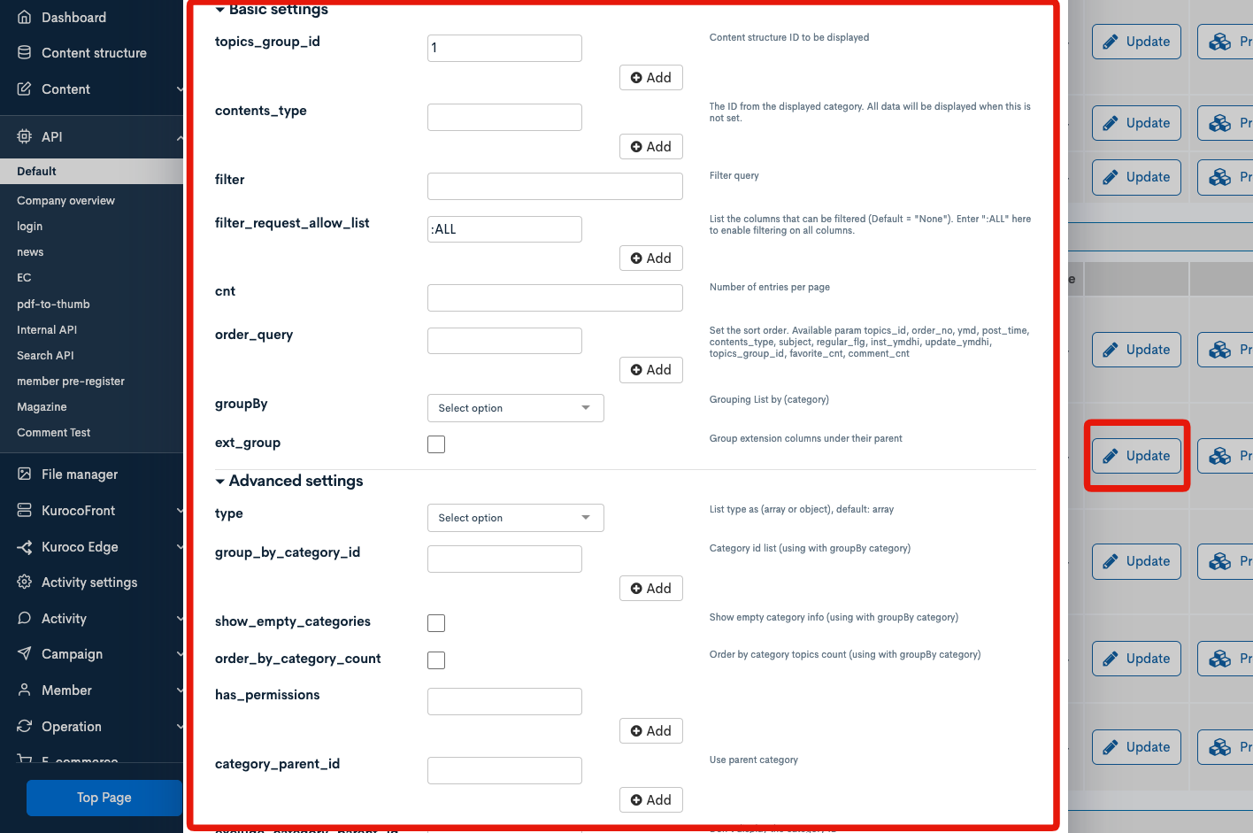 Is there a difference between sending parameters to an endpoint by