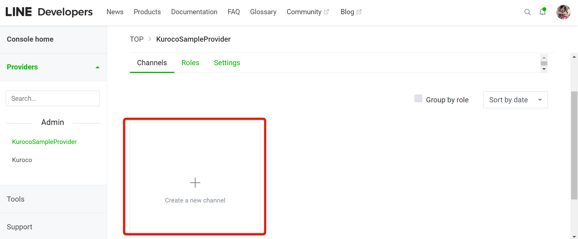 Sending messages to LINE users | Enterprise Headless CMS Kuroco